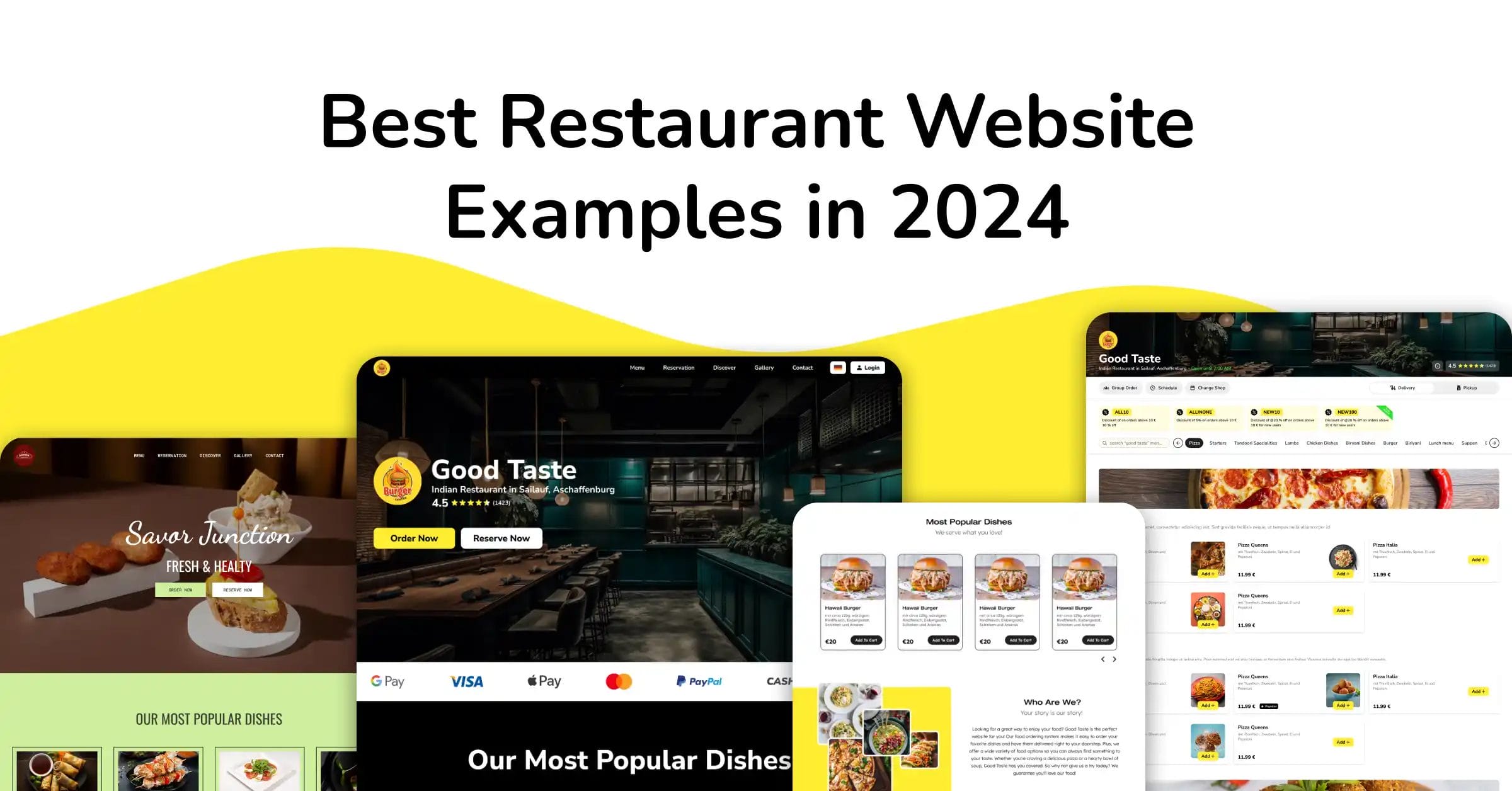 The 6 Best Restaurant Website Examples in 2024