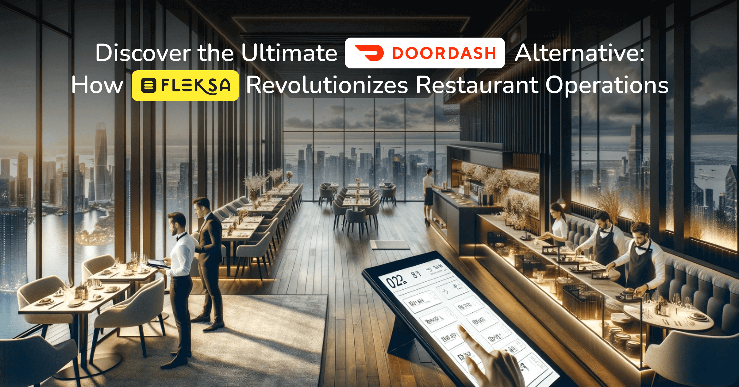Discover The Ultimate Doordash Alternative: How Fleksa Revolutionizes Restaurant Operations